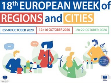 Aberto o prazo de inscrición para a primeira edición integramente dixital da Semana Europea das Rexións e Cidades 2020